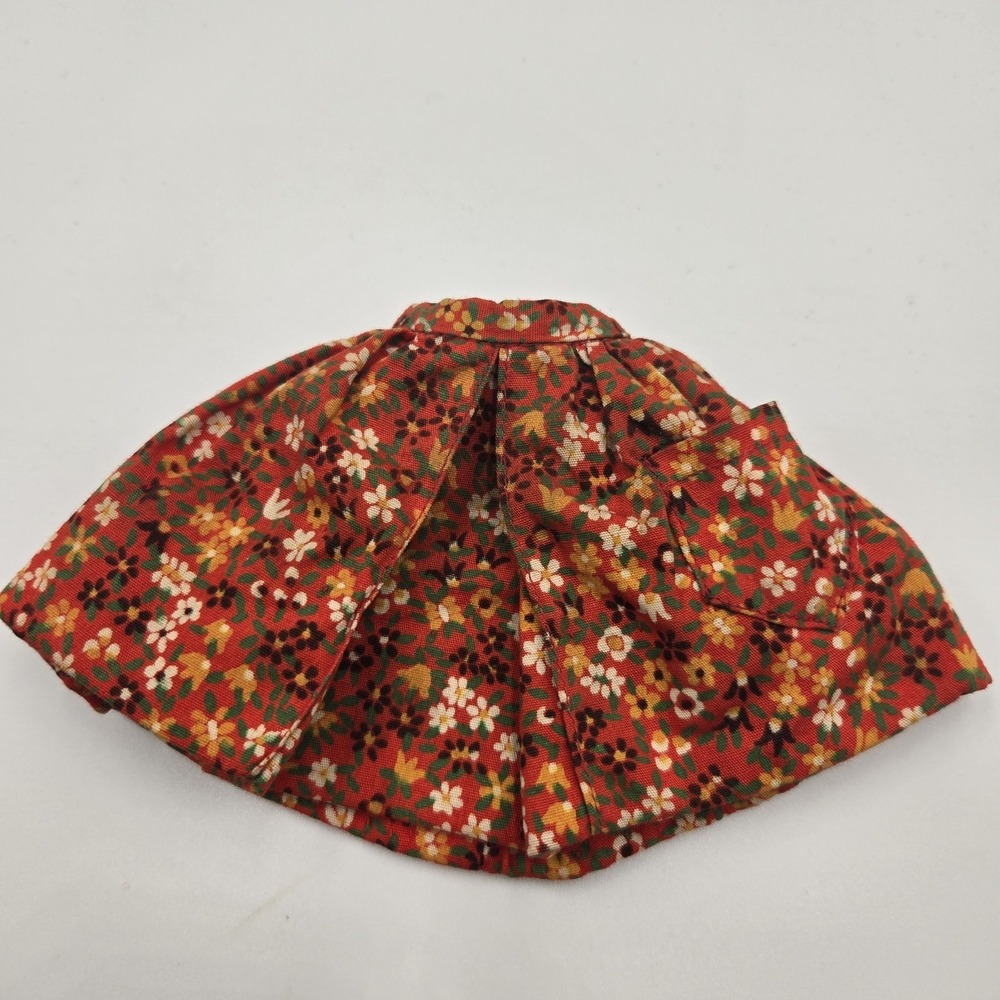 Vintage Barbie Country Fair #1603 Floral Skirt 1964 Mattel SKIRT ONLY No‎ Tag